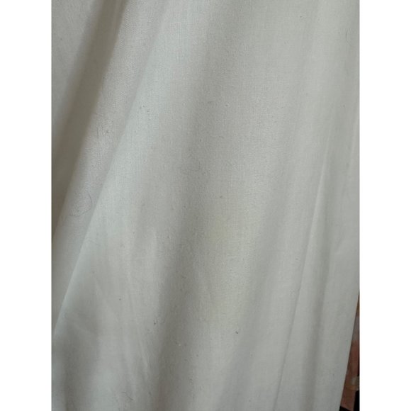 Embroidered White Women’s Size 18? Summer Dress Swimsuit Cover Floral Unbranded - Picture 2 of 6